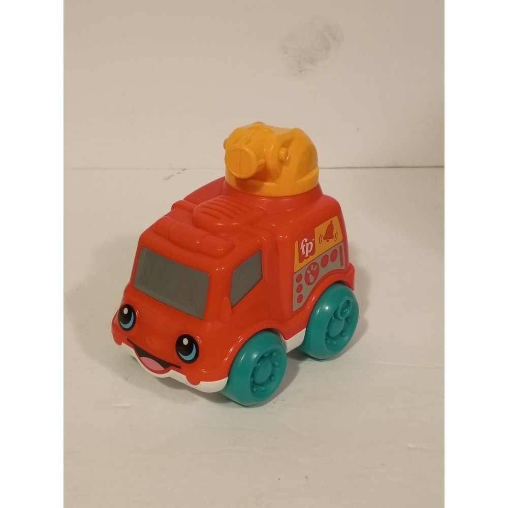 Fisher Price Chime & Ride Fire Truck Push Along Toy.